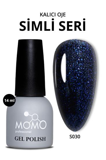 Momo Professional Simli Yaldızlı Gece Mavisi