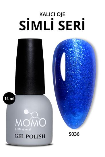 Momo Professional Simli Saks Mavi