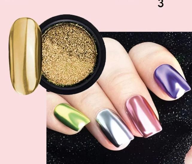 Nail Art Krom Tozu No:5