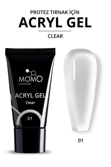 Momo Professional Akril Jel No:01 Clear