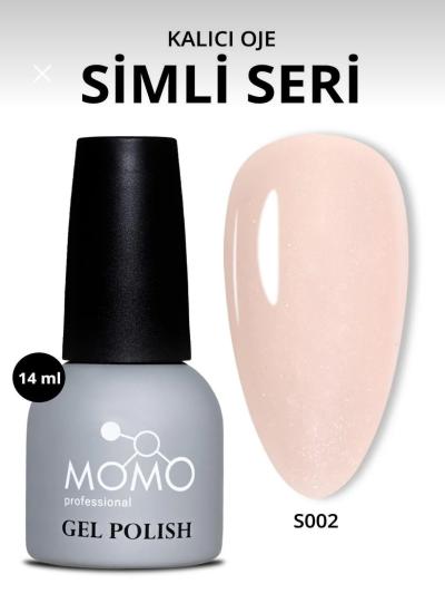 Momo Professional Gümüş Simli Fil Dişi Kalıcı Oje 