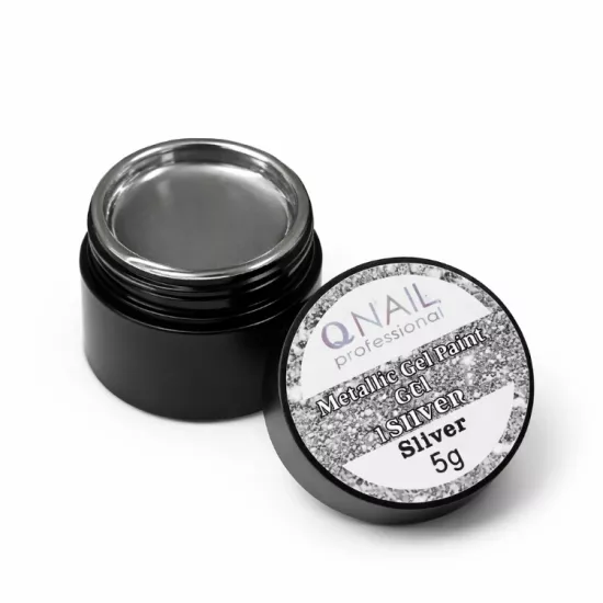 Protez Tırnak Metalik Jel Silver (Paiting Jel)