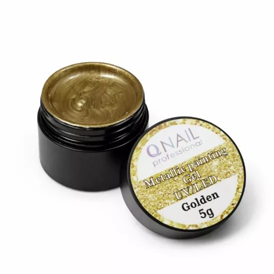 Protez Tırnak Metalik Jel Gold (Paiting Jel)