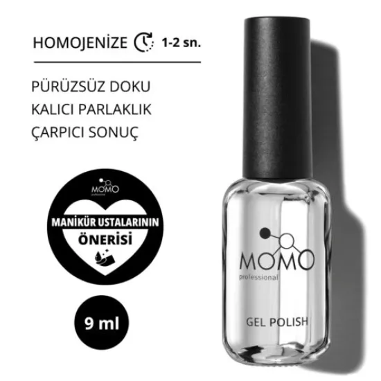 Momo Professional Top Coat Yapışkansız
