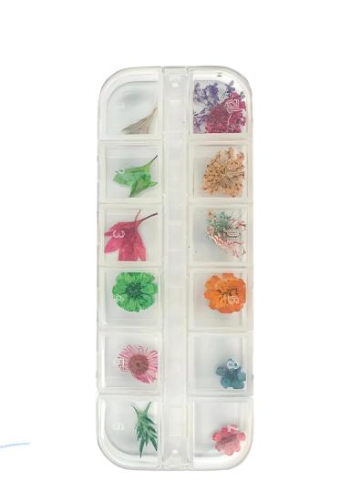 Kurutulmuş Gerçek Çiçek Nail Art Süsleme