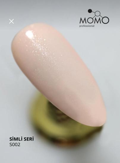 Momo Professional Gümüş Simli Fil Dişi Kalıcı Oje 