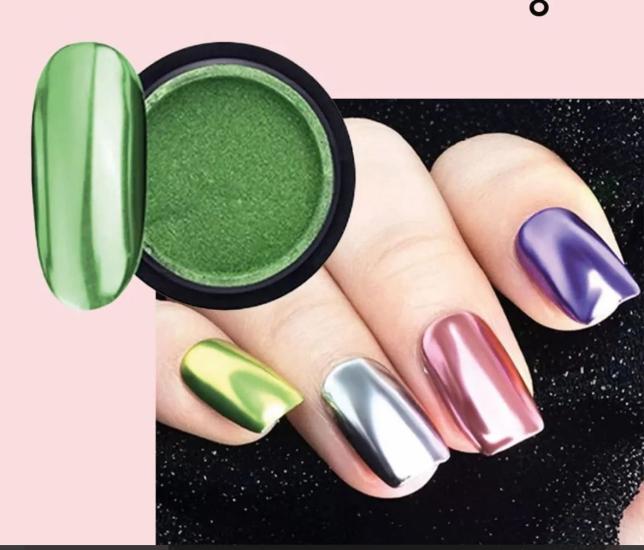 Nail Art Krom Tozu No:8