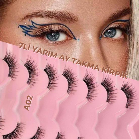 Loreen Professional 7 Lİ Yarım Boy İpek Kirpik 