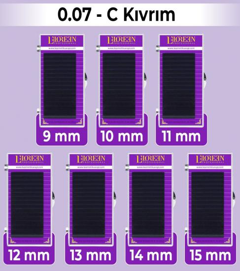 Loreen Professional İpek Kirpik Set 0.07 C 