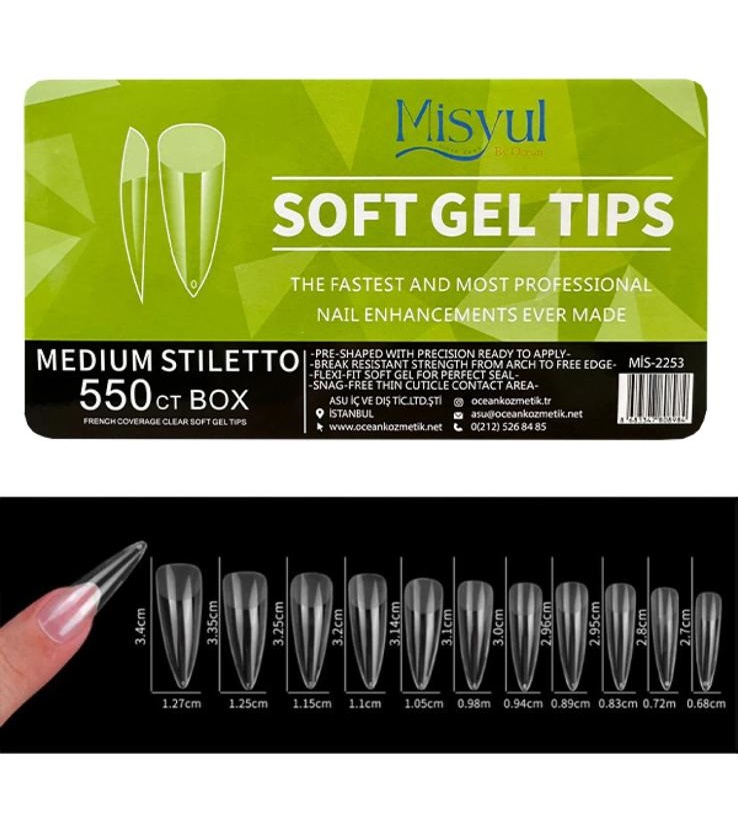 MİSYUL%20SOFT%20GEL%20TIPS%20MEDIUM%20STILETTO%20550