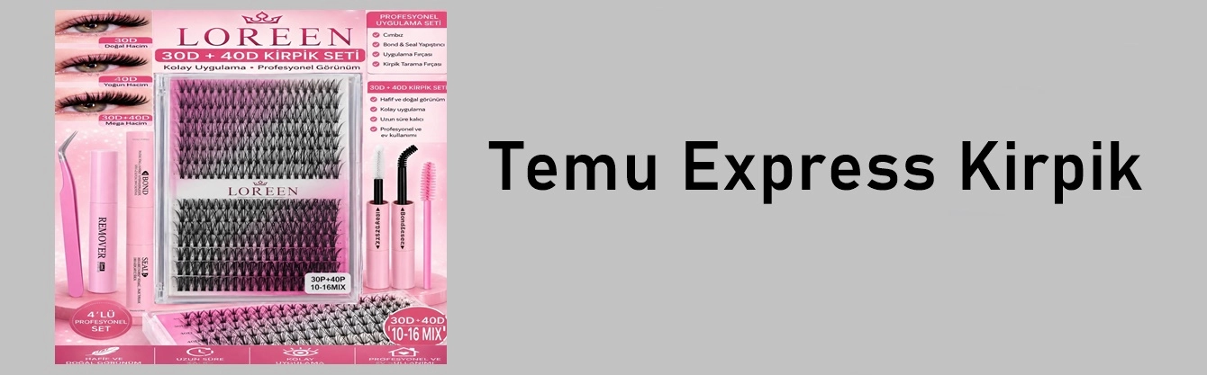 temu kirpik